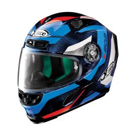 Casco X-803 Carbon Tinto/Azul 40