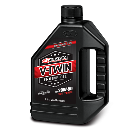 Lubricante V-Twin 100% Synthetic  20w50 (946 ml) Maxima