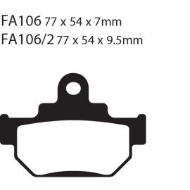 Frenos de Disco FA106R EBC