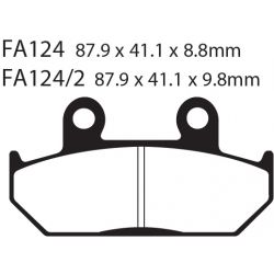 Frenos de Disco FA124HH EBC