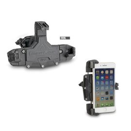 Soporte Universal porta smartphone chico min 112x52mm – max 148x75mm Givi