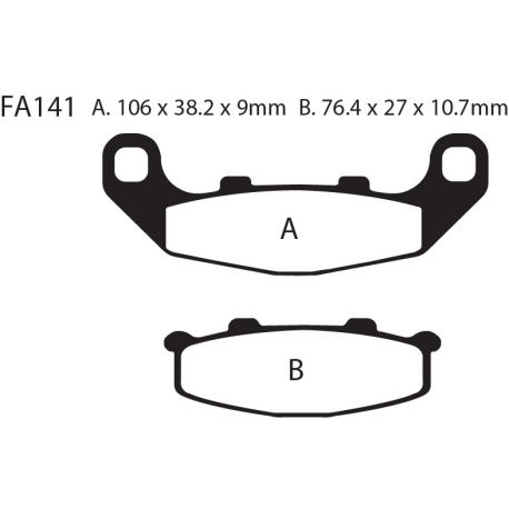 Frenos de Disco FA140HH EBC