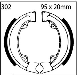 Frenos de Tambor 302 EBC