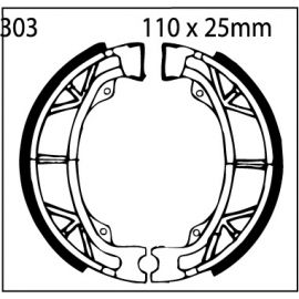 Frenos de Tambor 303 EBC