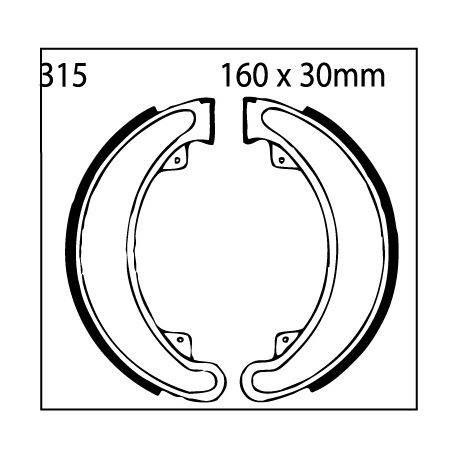 Frenos de Tambor 315 EBC
