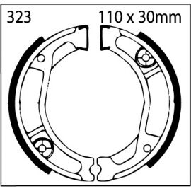 Frenos de Tambor 323 EBC