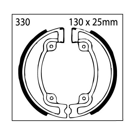 Frenos de Tambor 330 EBC