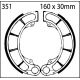 Frenos de Tambor 351 EBC