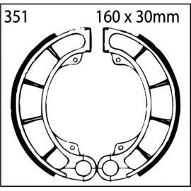 Frenos de Tambor 351 EBC