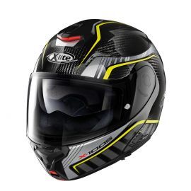 Casco X-1005 Ultra Carbon Cheyenne 18 Ngo/Ama/Gris