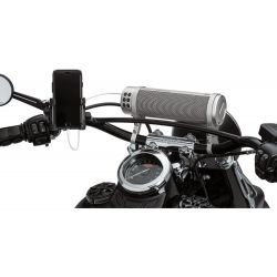 Bocinas ROAD THUNDER SOUND BAR PLUS plata mate Multi-Fit 2719 Kuryakyn