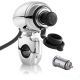 Conector Eléctrico cromo c/ abrazadera a manillares de 1.25” Multi-Fit 1476 Kuryakyn