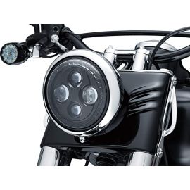 Faro LED ORBIT 7” No HALO 94-20 Street Glides, Road Kings, & Trikes H-D 2476 Kuryakyn