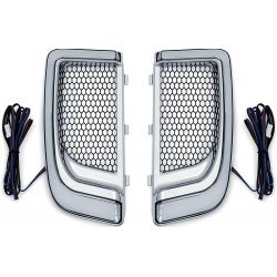 Luz LED TRACER cromo p/ parrillas inferiores H-D 5063 Kuryakyn