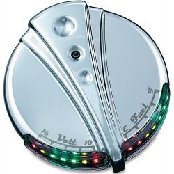 Medidor Gasolina y Batería DECO LED H-D 7281 Kuryakyn