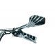 Espejos SKELETON HAND ngo/cromo (par) Multi-Fit 1759 Kuryakyn
