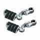 Posapiés adicionales TOUR TECHS DUALLY corto P/ tubo 1-1/4” (par) Multi-Fit 4523 Kuryakyn