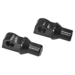 Adaptadores estriados Posapiés Del ngo mate montaje macho H-D 8898 Kuryakyn