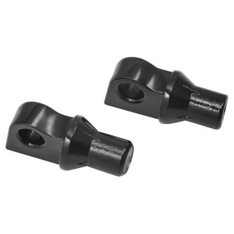 Adaptadores estriados Posapiés Del ngo mate montaje macho H-D 8898 Kuryakyn