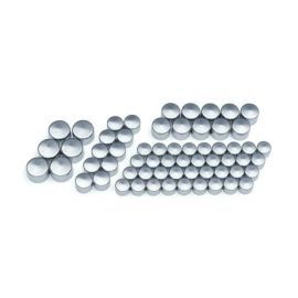 Kit Tapas Tornillos cromo modelos M8 H-D 2464 Kuryakyn