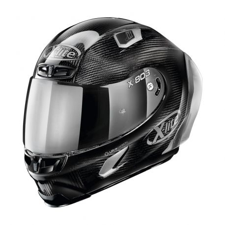 Casco X-803 RS Ultra Carbon Golden Edition 33 Negro Dorado