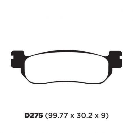 Balata de Disco FA275. Yamaha T105E Crypton. AT115 del MF