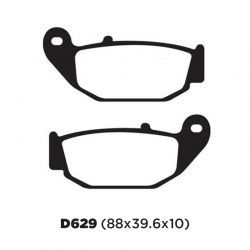 Balata de Disco FA629. Honda CBF150 Invicta tras MF