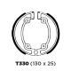 Balata de tambor 330. Honda CG125 Cargo. GL150 Cargo. CGL125 Tool. NXR125 Bros del - tras MF