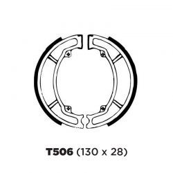 Balata Tambor 506. Ital FT125Clasica. DS125. Yamaha YBR125C del-tras. Yamaha YB125. BWs100 tras MF
