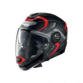 Casco N70-2 GT Spinnaker N-com 43 Ngo Mate/rojo/gris