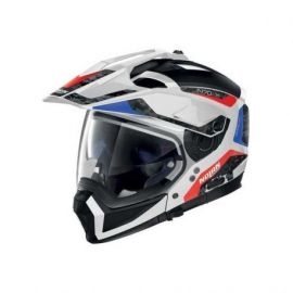 Casco N70-2 X Torpedo N-com 45 Bco/ngo/rojo/azul