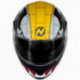 Casco Impulse Spitefire Ngo/gris c/spoiler Hax