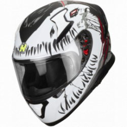 Casco Impulse Devour Blanco c/pinlock Hax