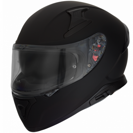 Casco Impulse negro mate Hax