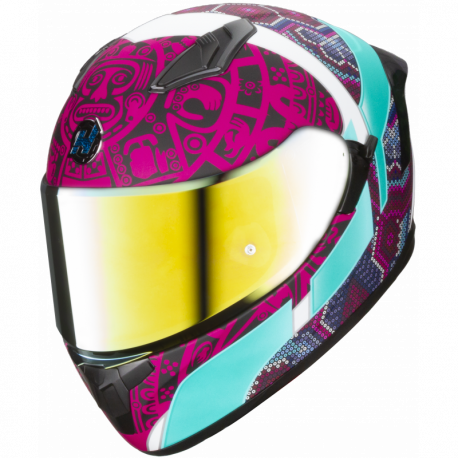 Casco Obsidian Huichol Aqua Hax