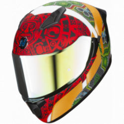 Casco Obsidian Huichol Verde Hax