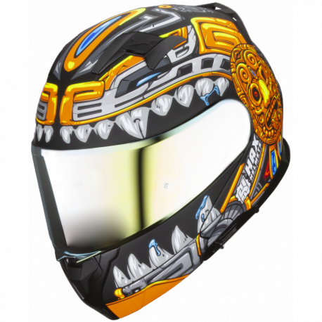 Casco Amatista Jaguar Oro Hax