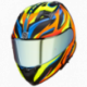Casco Amatista Fenix Nar/Ama/azul Hax