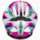 Casco Amatista Fenix Bco/rosa/aqua Hax