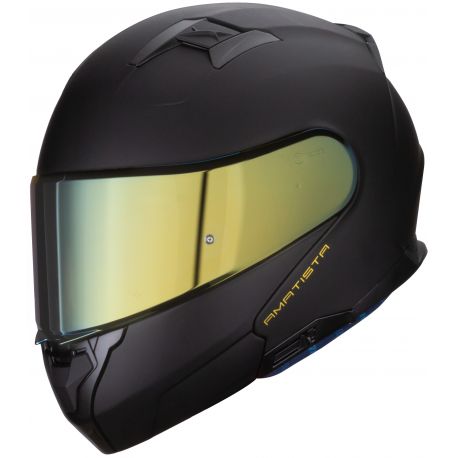 Casco Amatista Negro mate S Hax