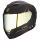 Casco Force Ngo/oro cromado Hax