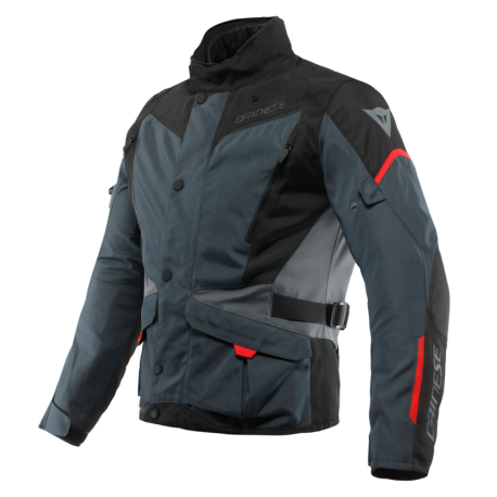 Chamarra Tempest 3 D-dry Ebony/Ngo/Rjo Dainese