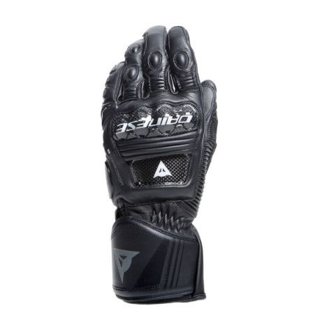 Guantes Druid 4  Piel Ngo/Carbono