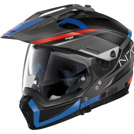 Casco N70-2 X Earthquake N-com 48 Ngo/Azu/rojo Nolan