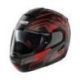 Casco N90³ Comeback N-com 44 Ngo/rojo Nolan