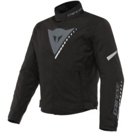 Chamarra Veloce D-dry Ngo/Gris/ Bco Dainese