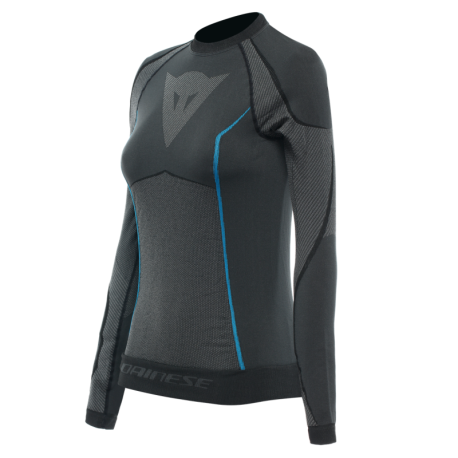 Camiseta Interior Dry LS p/mujer Ngo/Azul Dainese