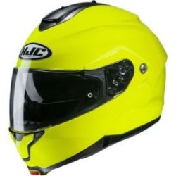 C91 SOLID FLUORESCENT GREEN HJC