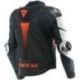 Chamarra de Piel Super Speed 4 Ngo/Bco/Rjo