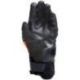 Guantes de Piel Carbon 4 cortos Ngo/ Rjo fluo
